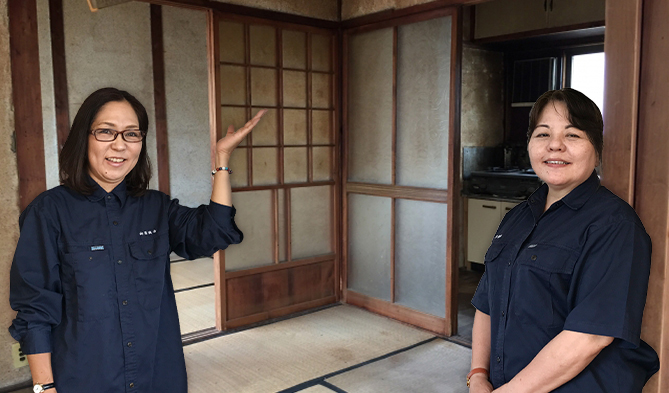 女性スタッフ常勤なので安心