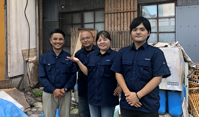 スタッフの顔が見える安心感！